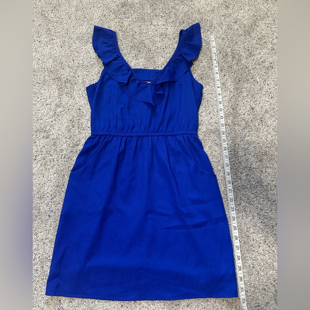 Vibrant Blue Sleeveless Dress